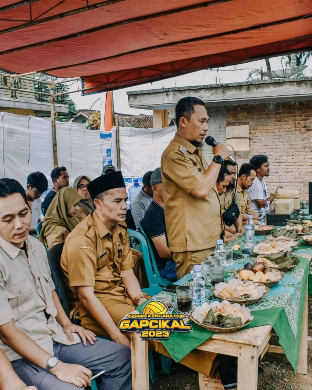 Pembukaan turnamen Bola voli antar Dusun Se-Desa Cieurih 2023 . .  Lap.Gapcikal Dusun Cieurih Kaler